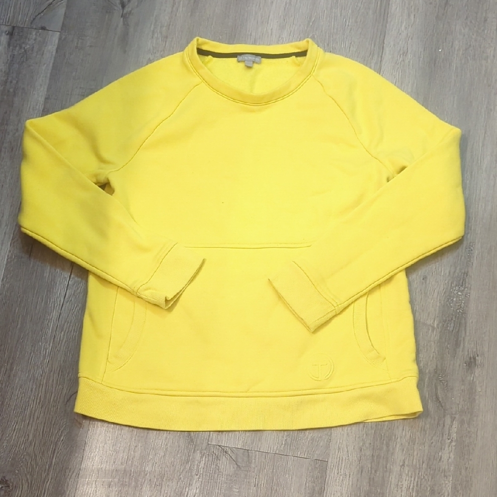 Talbots Women's Crewneck Sweater in Sunny Yellow